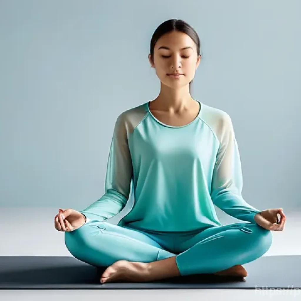 명상 앱의 미래  어떤 방향으로 나아갈까 - Prompt for "AI Personalized Meditation Coach":**

"A serene, young adult (gender-neutral, 20s-30s) s...